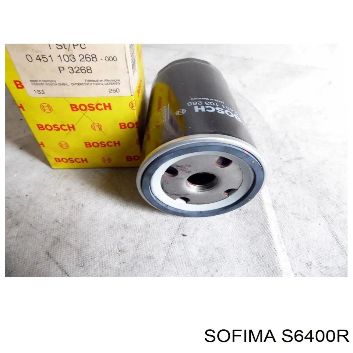 Масляний фільтр S6400R Sofima
