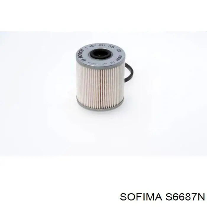 Паливний фільтр S6687N Sofima