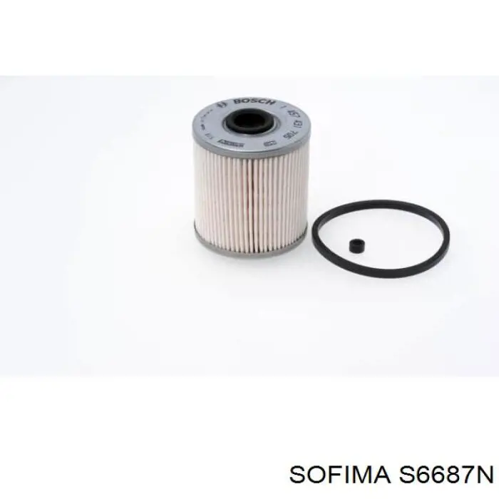 Фільтр тонкого очищення палива Sofima S6687N ціна, від 4.95 USD