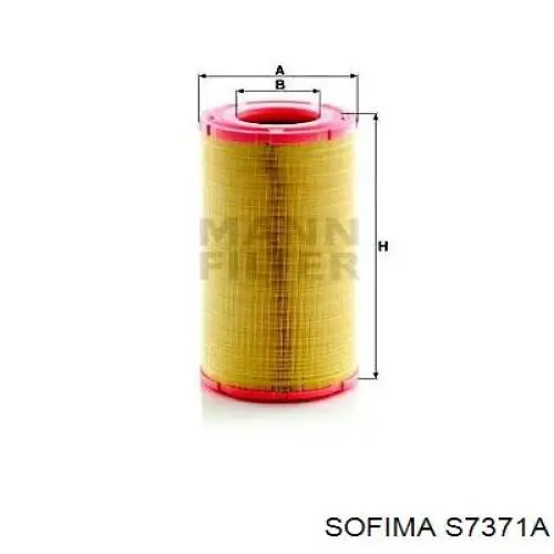 S7371A Sofima Повітряний фільтр двигуна