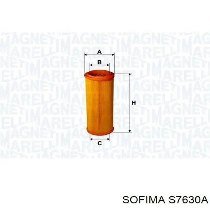 S7630A Sofima фільтр повітряний