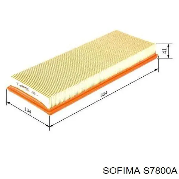 Елемент повітряного фільтра Sofima S7800A ціна, від 3.77 USD
