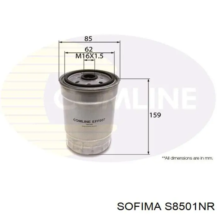 Фільтр тонкого очищення палива Sofima S8501NR ціна, від 8.65 USD