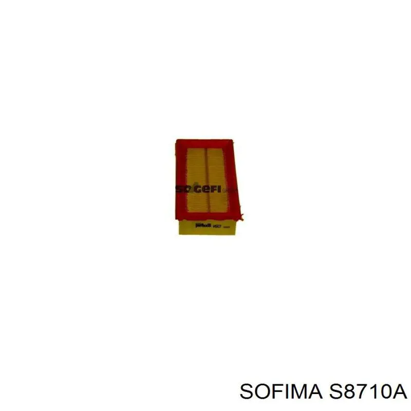 Елемент повітряного фільтра Sofima S8710A ціна, від 2.59 USD