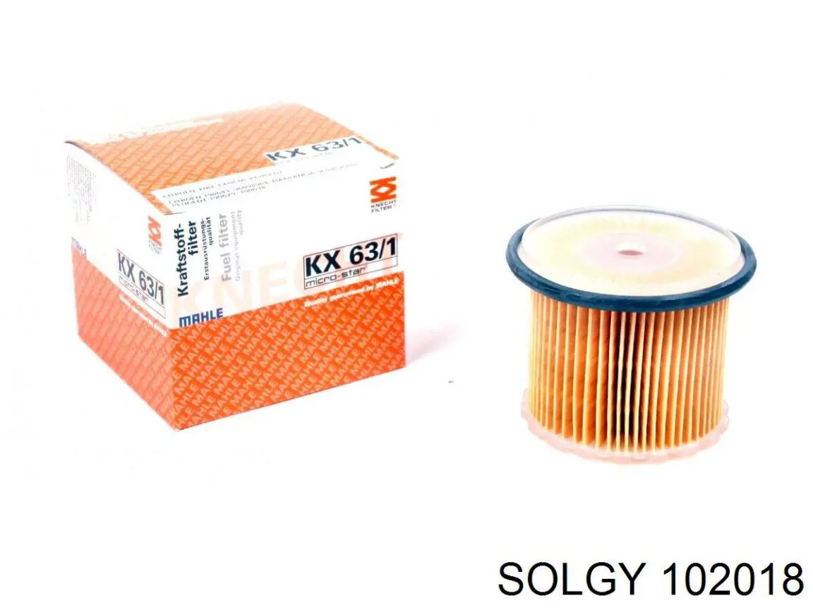 102018 Solgy Фільтр палива