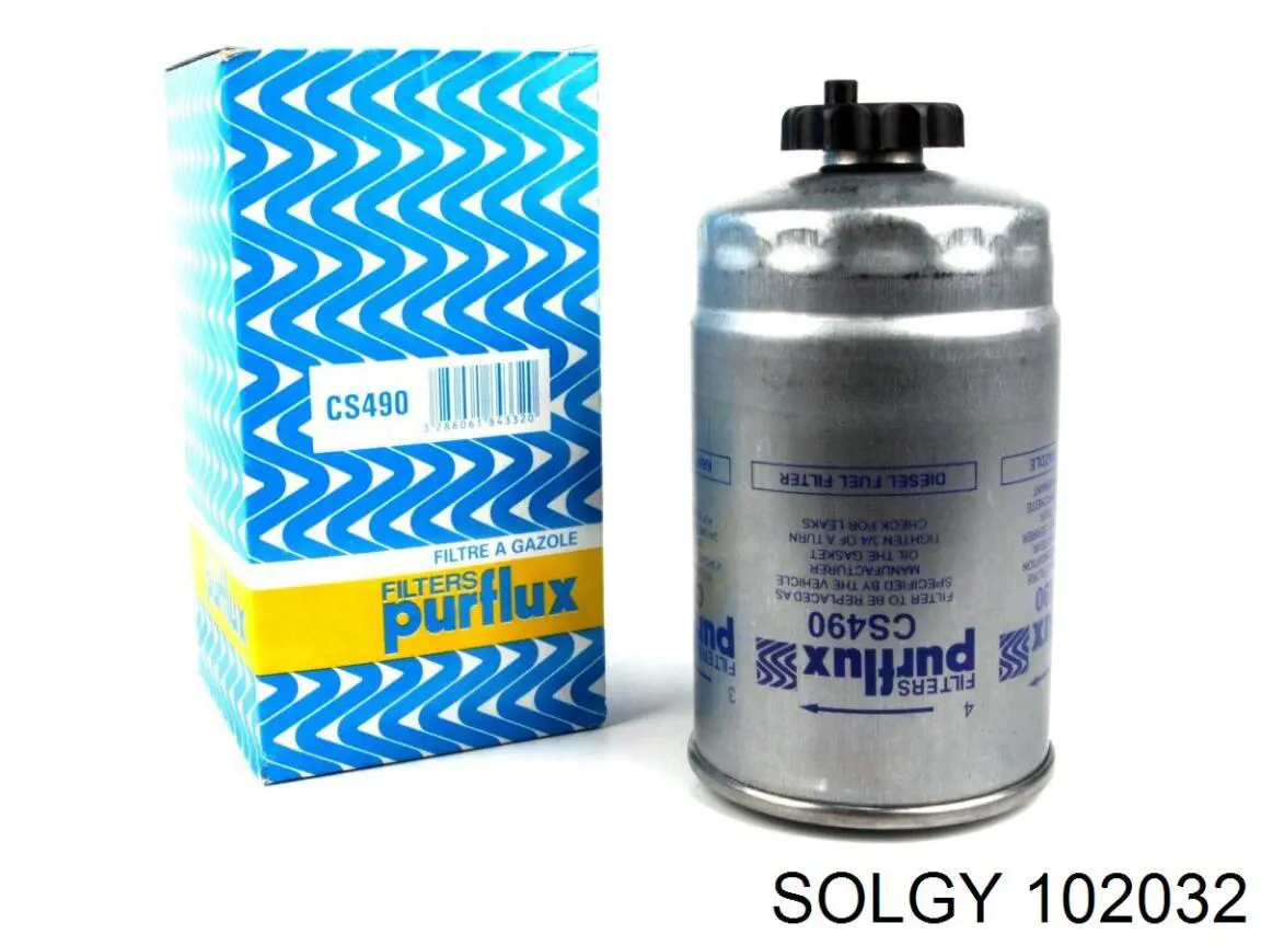 Паливний фільтр 102032 Solgy