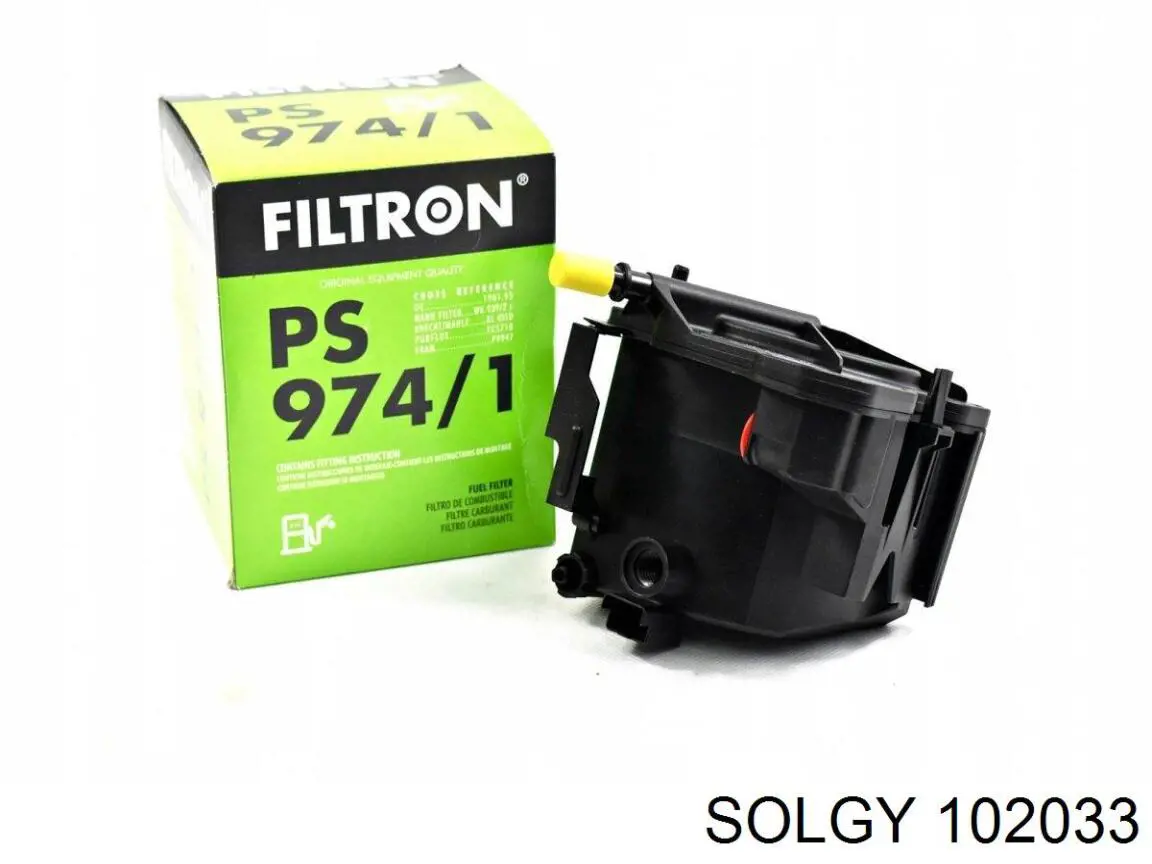 Купити 102033 Solgy Фільтр-відстійник палива грубої очистки