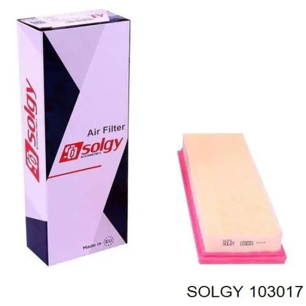 Повітряний фільтр 103017 Solgy