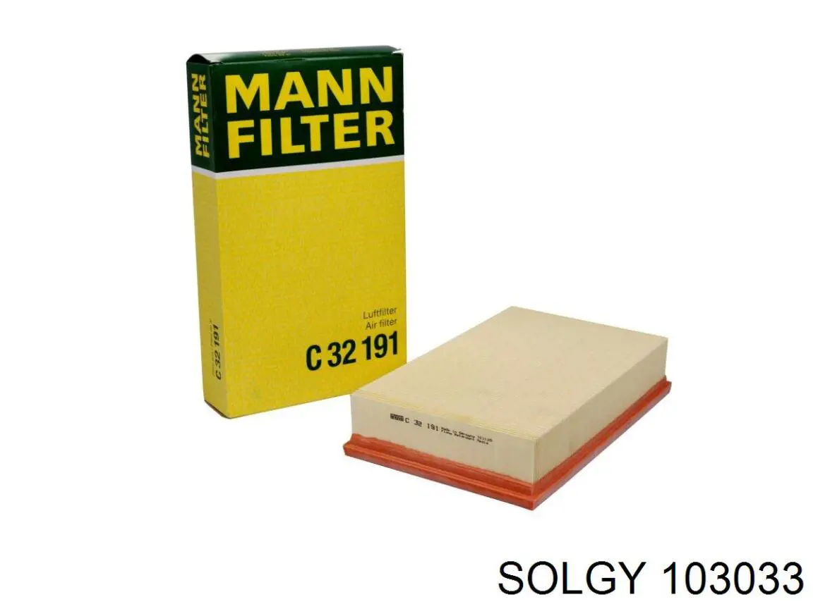 Елемент повітряного фільтра Solgy 103033 ціна, від 6.53 USD
