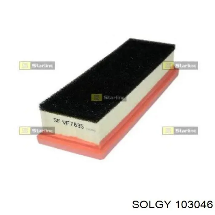 Елемент повітряного фільтра Solgy 103046 ціна, від 3.20 USD