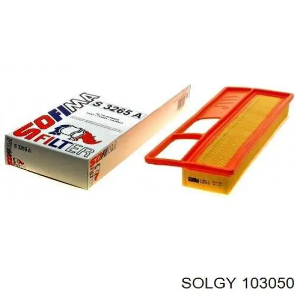 Повітряний фільтр 103050 Solgy