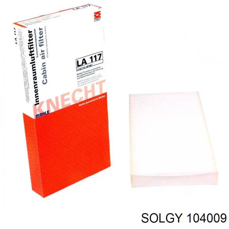 Фільтр салону 104009 Solgy