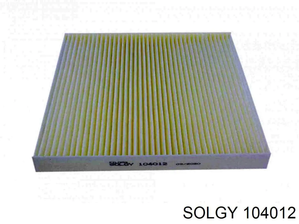 Фільтр повітряний обігрівача Solgy 104012 ціна, від 3.84 USD