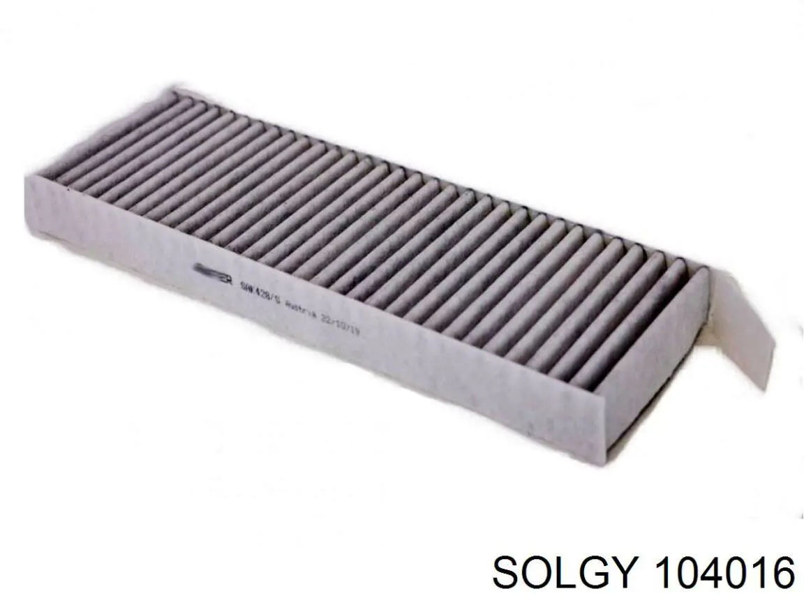 Фільтр салону 104016 Solgy