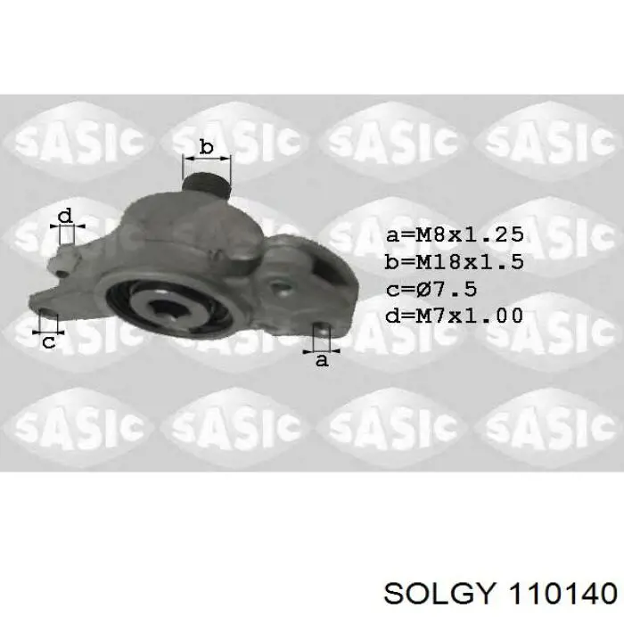 Натягувач приводного ременя 110140 Solgy