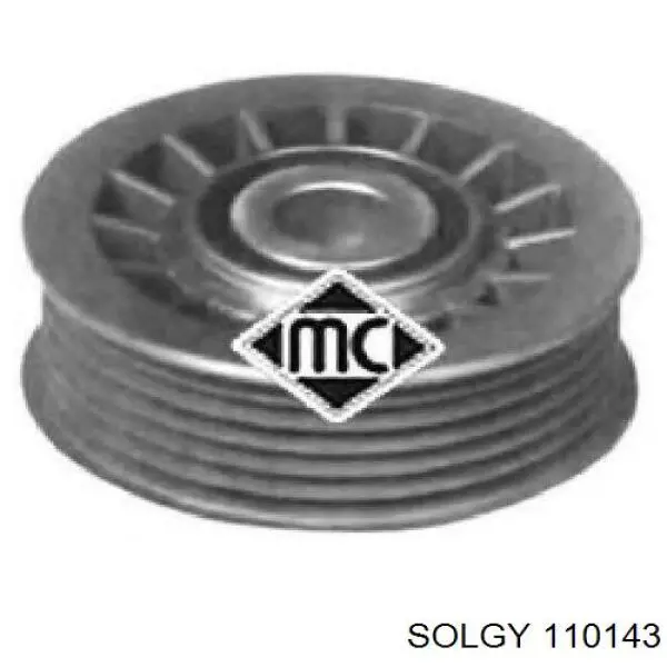 Ролик приводного ременя, паразитний Solgy 110143 ціна, від 9.19 USD