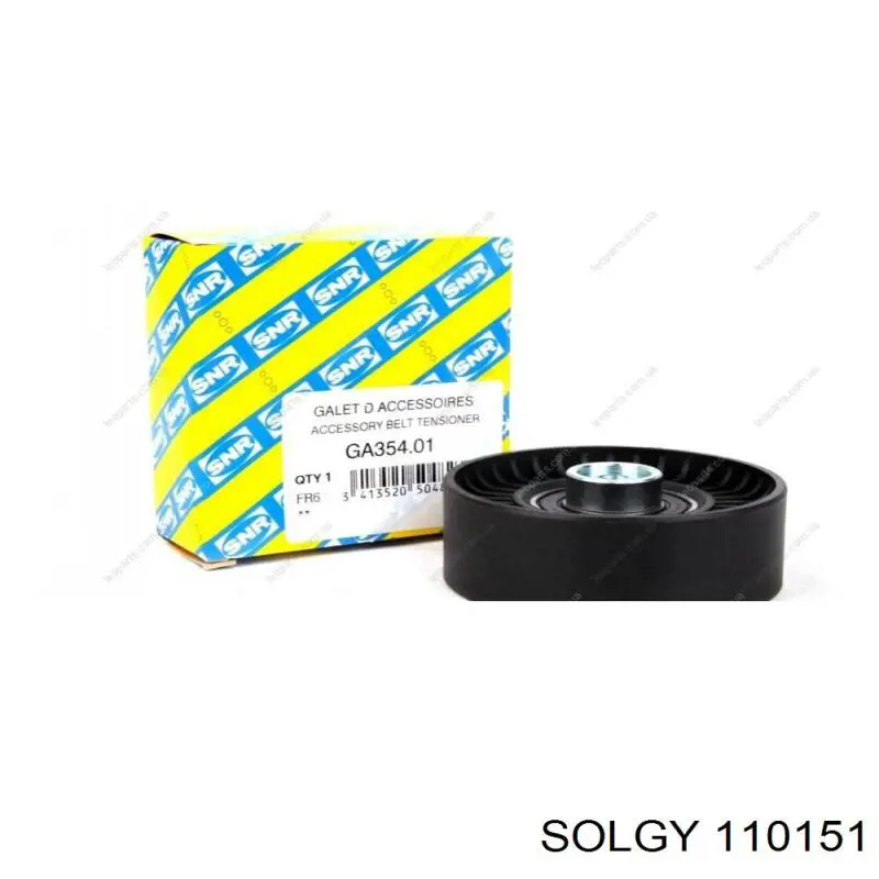 110151 Solgy ролик натягувача приводного ременя