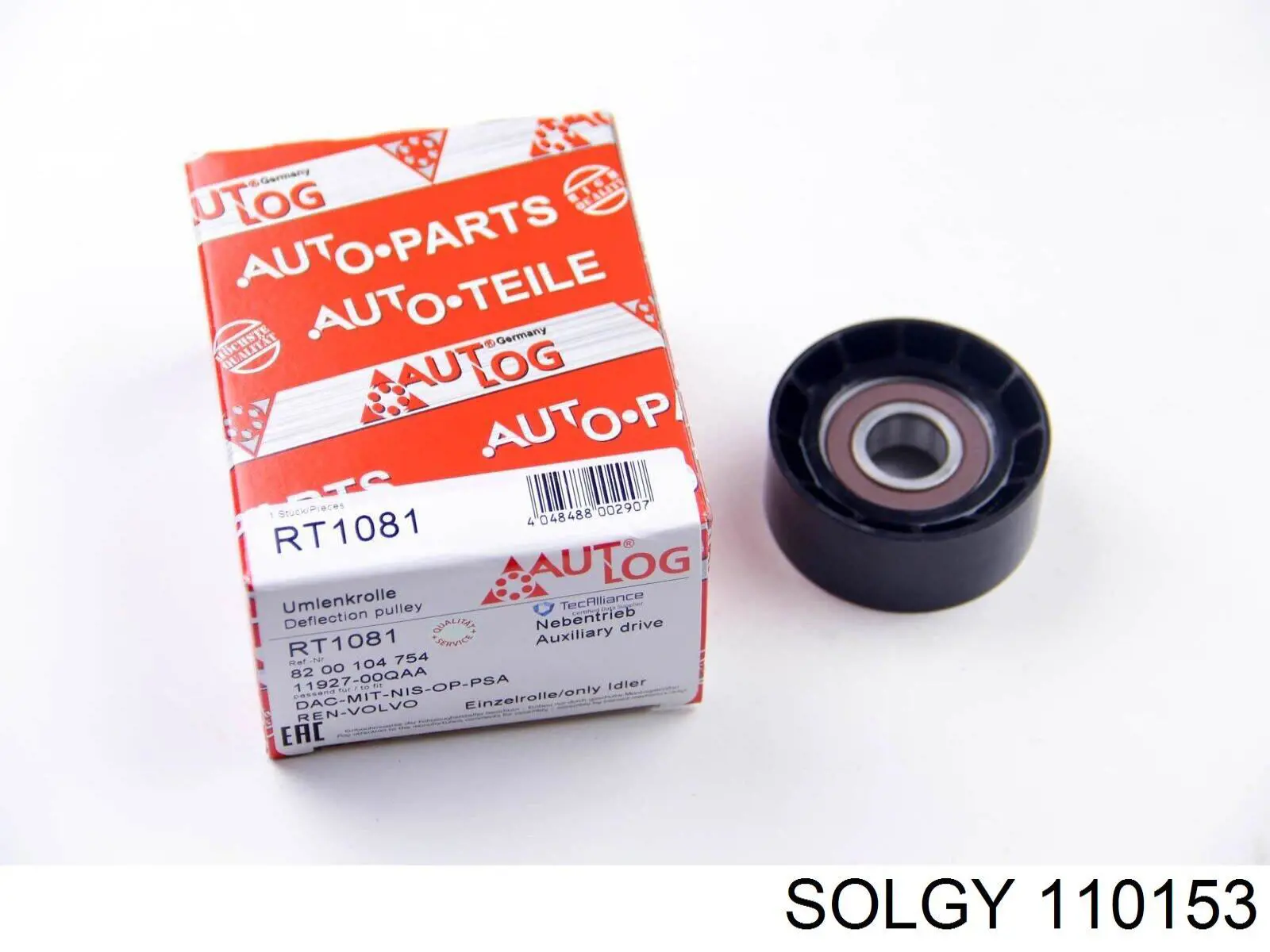 Ролик приводного ременя, паразитний 110153 Solgy