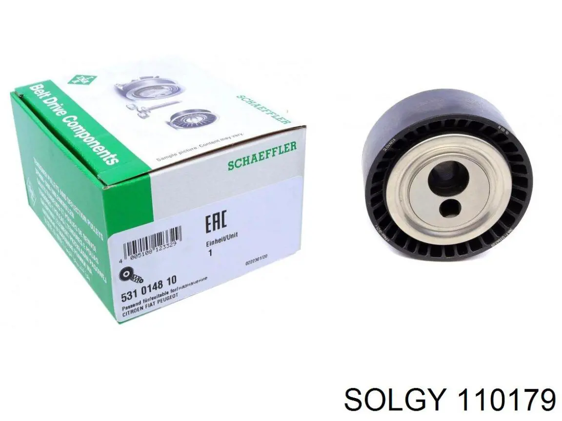 Ролик приводного ременя, паразитний Solgy 110179 ціна, від 14.10 USD