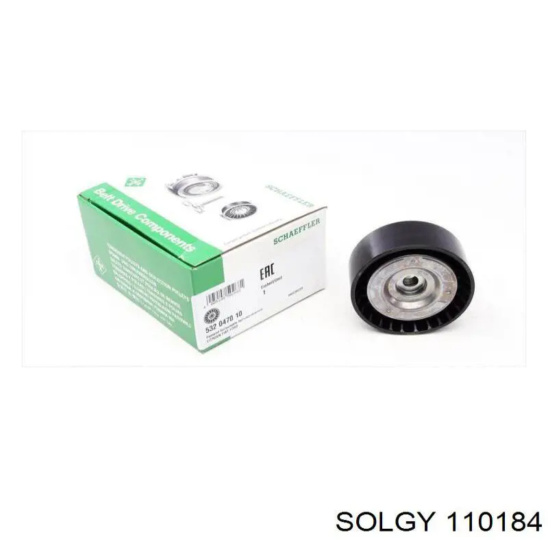 Ролик приводного ременя, паразитний 110184 Solgy
