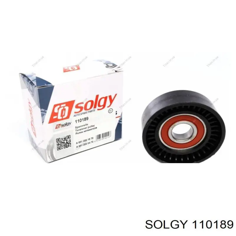 Натягувач приводного ременя 110189 Solgy