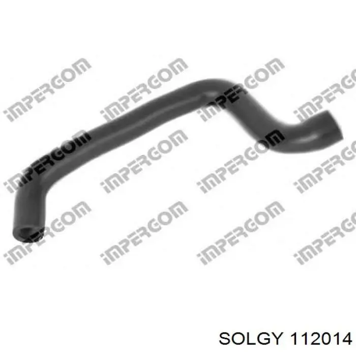 112014 Solgy шланг радіатора опалювача/пічки, обратка