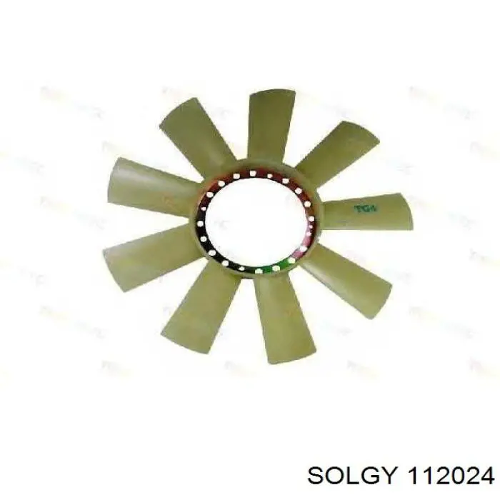 Дифузор (кожух) радіатора охолодження 112024 Solgy