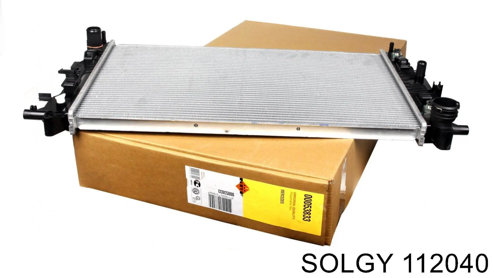 112040 Solgy Радіатор охолодження двигуна