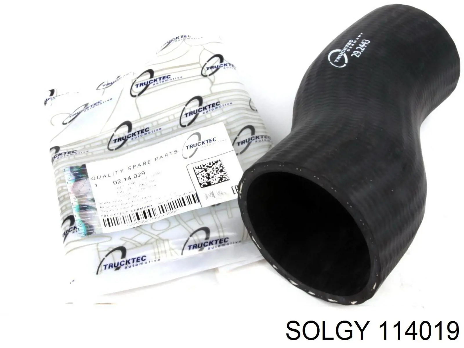 Патрубок повітряний, вихід з турбіни (наддув) Solgy 114019 ціна, від 11.68 USD