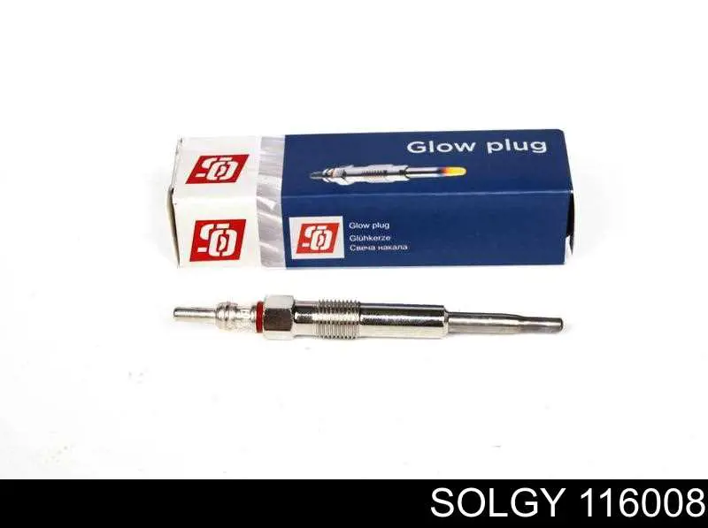 Свіча накалу Solgy 116008 ціна, від 4.30 USD