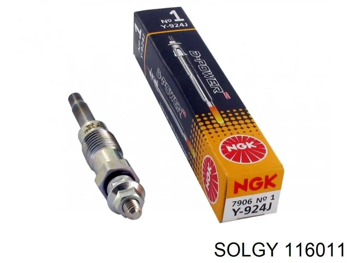 Свічки запалювання Solgy 116011