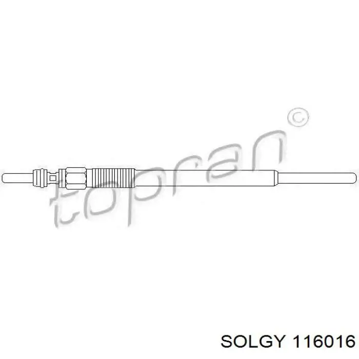 116016 Solgy Свічки розжарювання