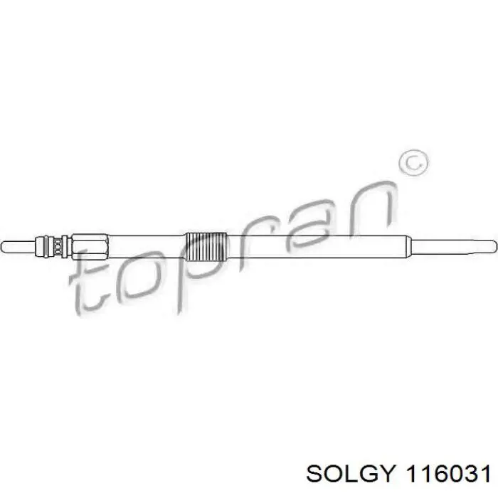 Купити 116031 Solgy Свічка накалу