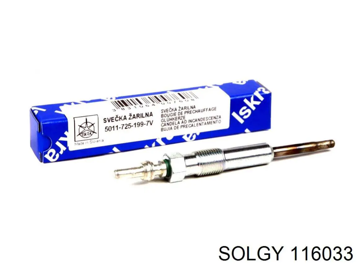 116033 Solgy Свічки розжарювання