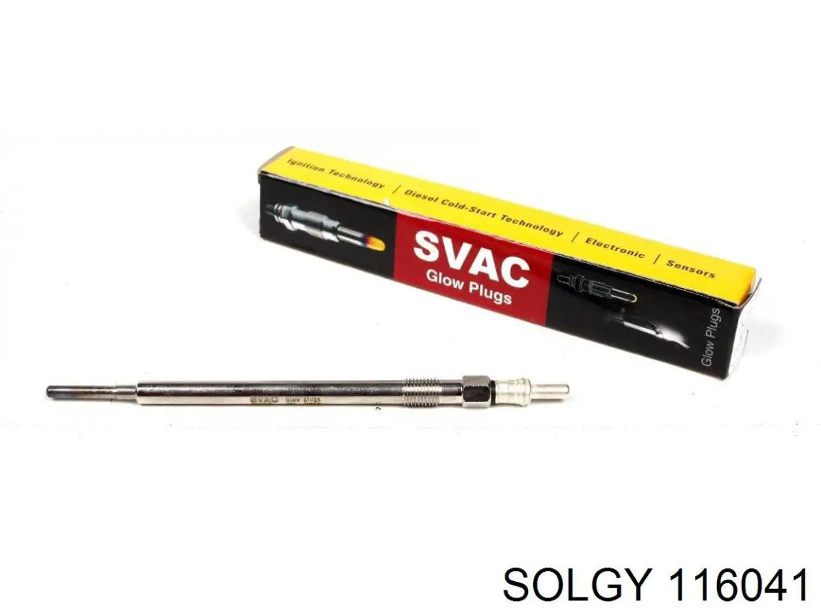 Свіча накалу Solgy 116041 ціна, від 5.42 USD
