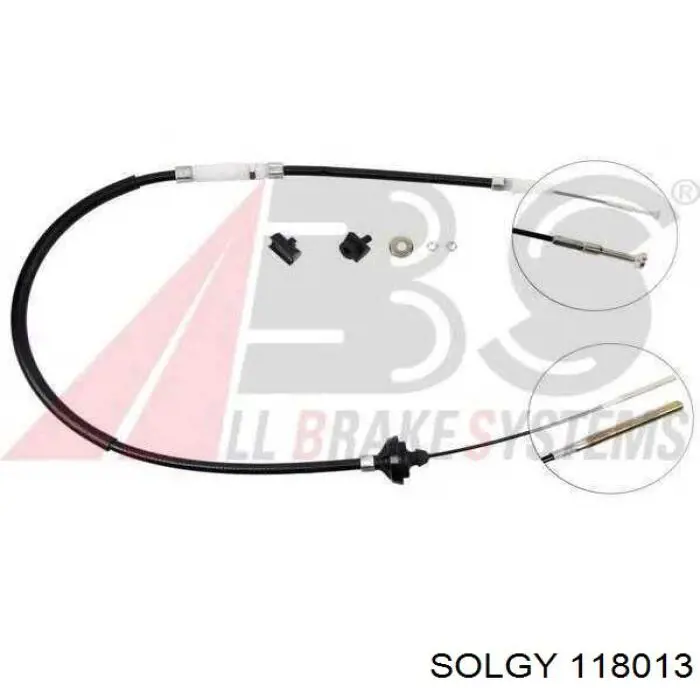 118013 Solgy Трос зчеплення
