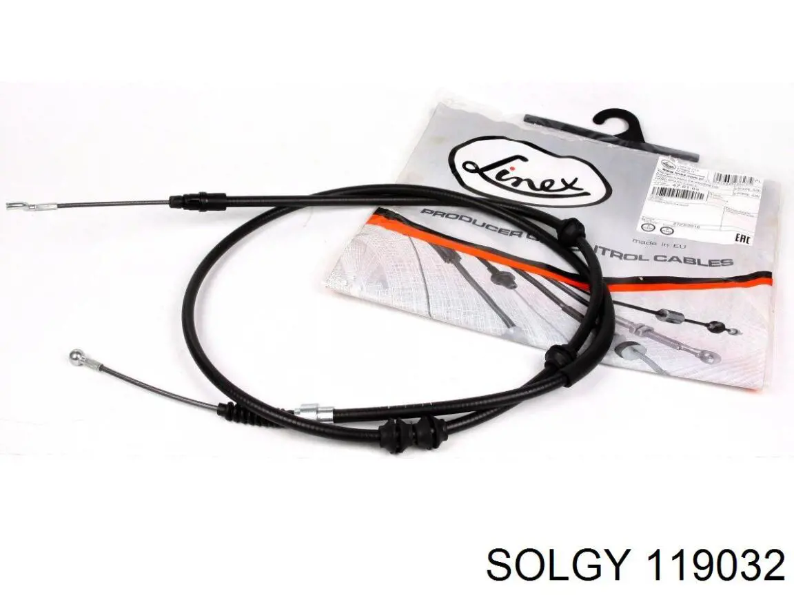 Трос перемикання передач 119032 Solgy