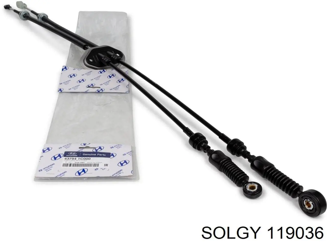 119036 Solgy Трос перемикання передач, вибору передачі