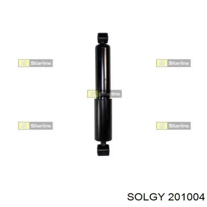 Задні втулки амортізатора 201004 Solgy
