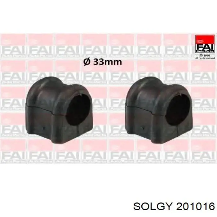 Втулка стабілізатора заднього Solgy 201016 ціна, від 2.64 USD