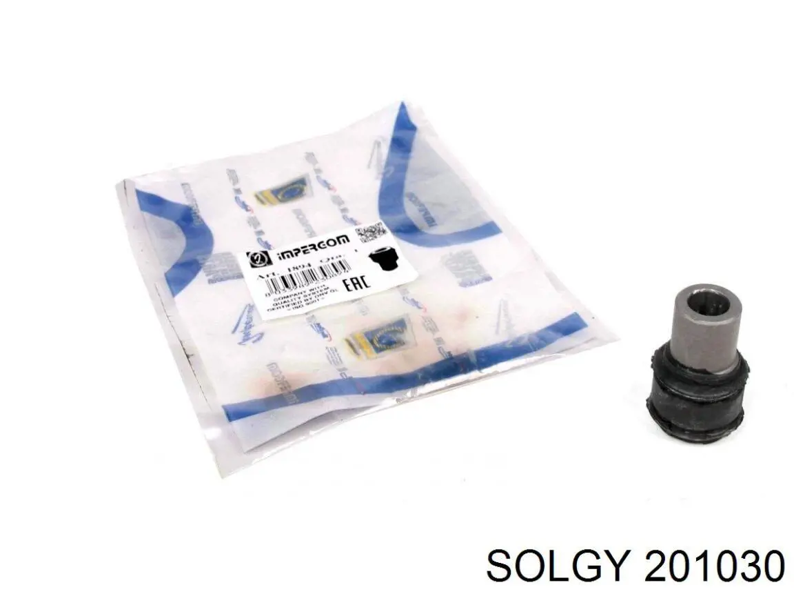 201030 Solgy сайлентблок амортизатора переднього