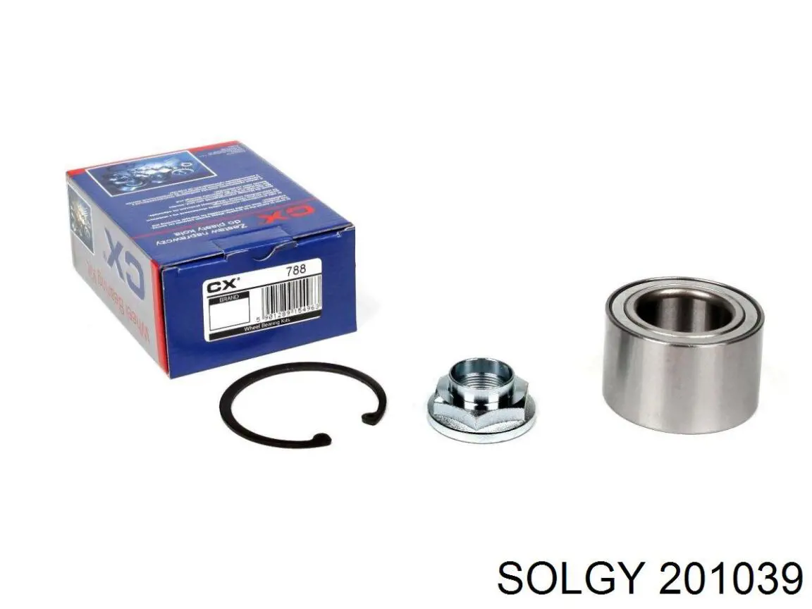 Втулка переднього стабілізатора Solgy 201039