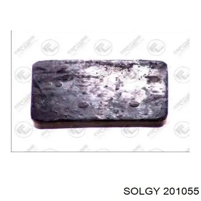 201055 Solgy подушка ресори міжлистова