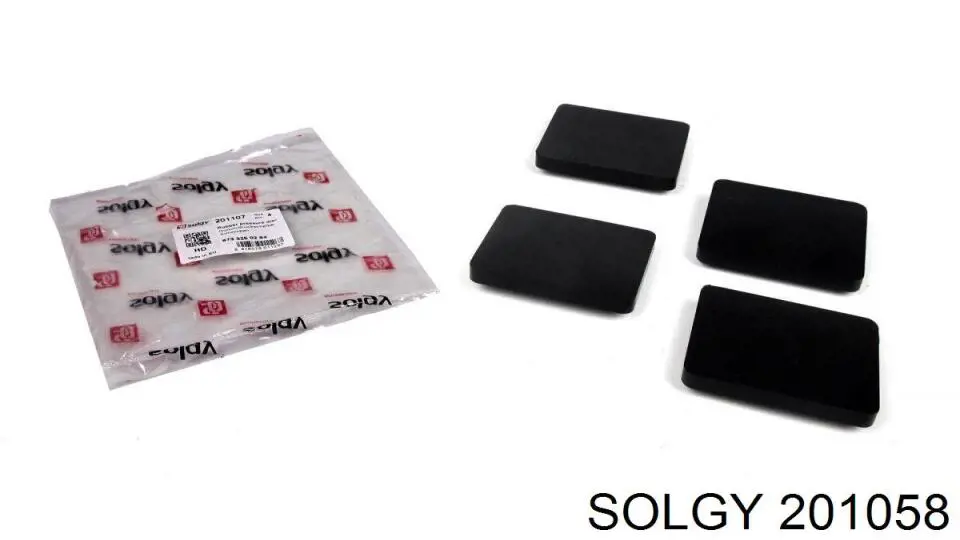 201058 Solgy Відбійник задньої ресори