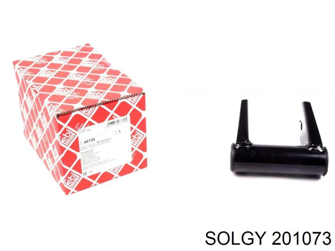Сайлентблок сережки ресори 201073 Solgy
