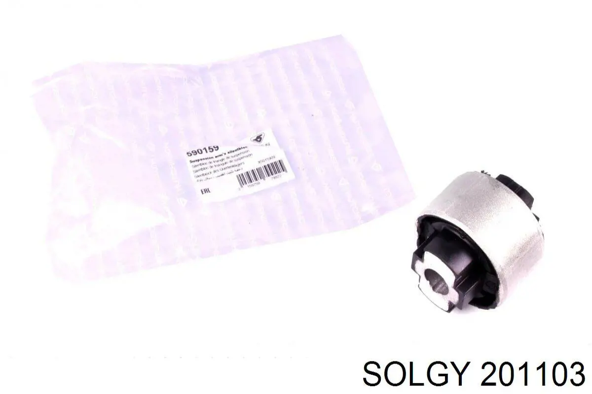 Сайлентблок переднього важеля 201103 Solgy