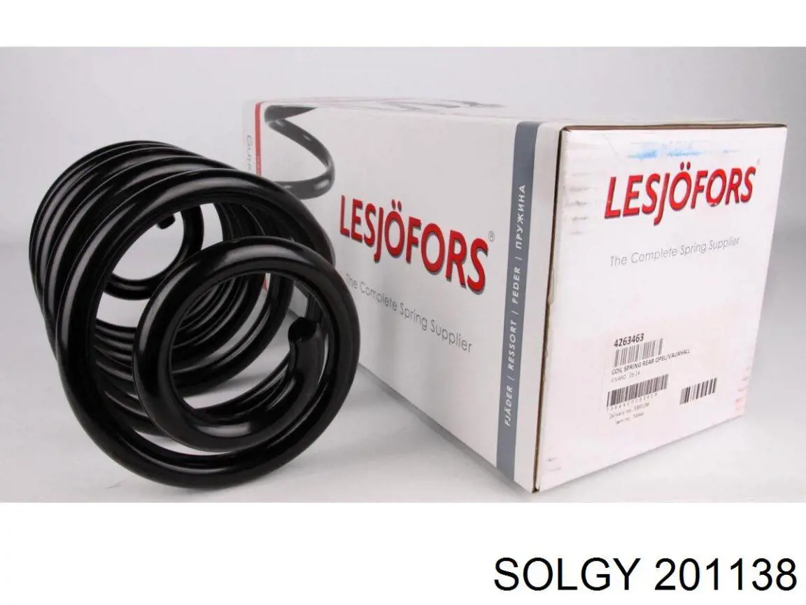 201138 Solgy Проставка (гумове кільце) пружини задньої, нижня