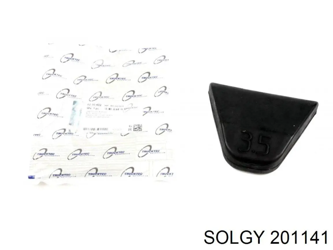 Опора передньої ресори Solgy 201141 ціна, від 6.52 USD