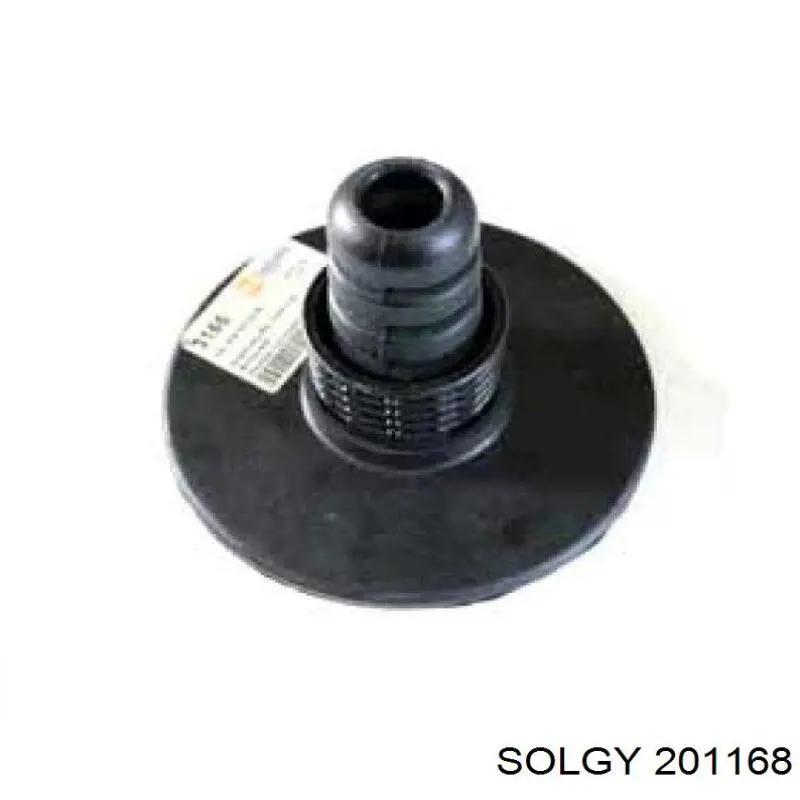 Проставка (гумове кільце) пружини задньої, верхня 201168 Solgy