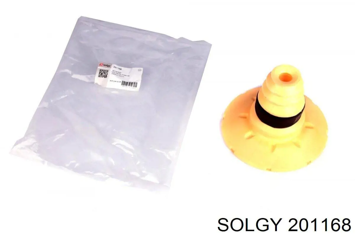 201168 Solgy Проставка (гумове кільце) пружини задньої, верхня